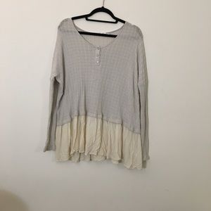 Free People, Kimchi Blue Layered Sweater